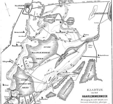 Historische kaart Kagerplassen